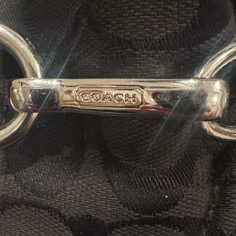 Coach Black Signature Esther Horsebit Loafers - Picture 10 of 16